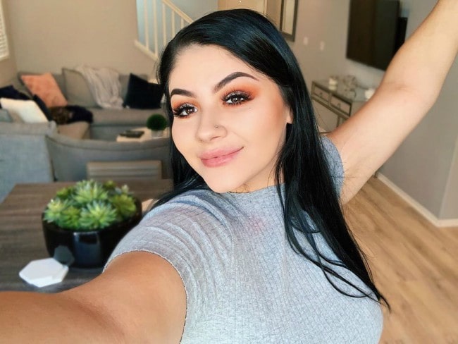 Crystal Breeze in an Instagram selfie as seen in June 2019