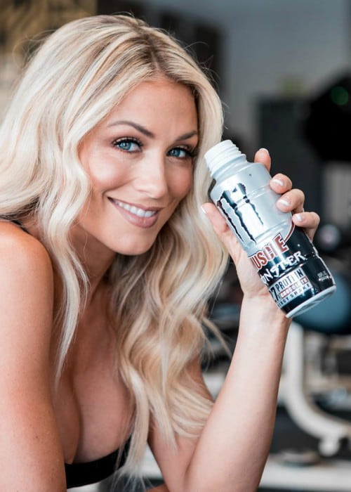 Dianna Dahlgren prmoting Muscle Monster in an Instagram post in July 2019