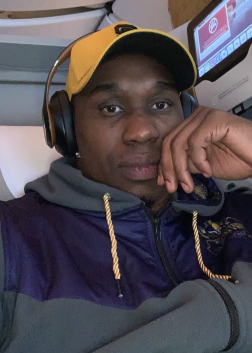 Dwayne Bravo in a selfie as seen in March 2019