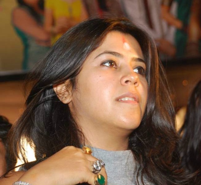 Ekta Kapoor at Zee Rishtey Awards in December 2010