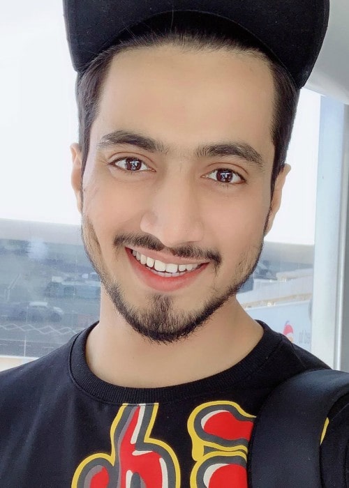 Faisal Shaikh in an Instagram selfie as seen in July 2019