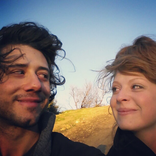 Hale Appleman and Stephanie Simbari as seen in a picture taken in December 2012
