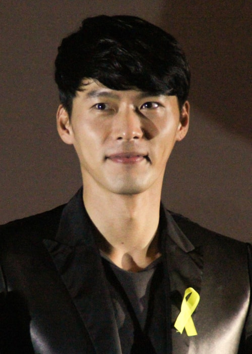 Hyun Bin as seen in a picture taken at the press conference for Fatal Encounter on May 2, 2014