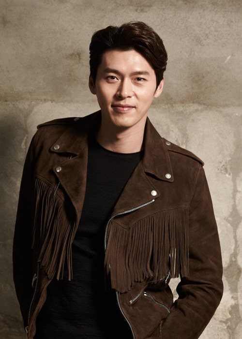 Hyun Bin as seen in a picture taken in February 2017