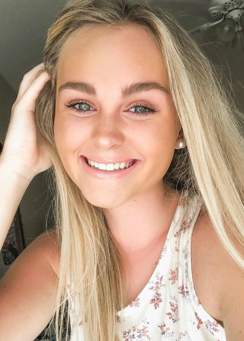 Ivey Meeks in an Instagram selfie as seen in May 2019