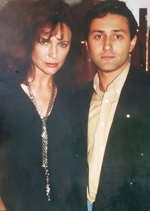 Jacqueline Bisset as seen in a picture with Daniel Rinaldi which was taken in the past