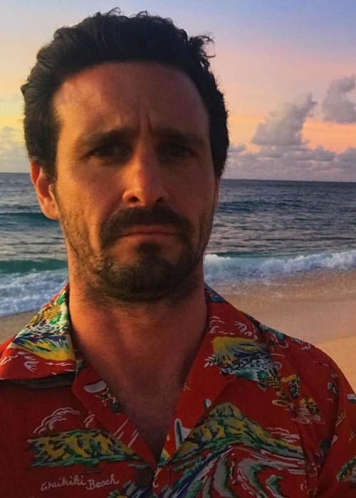 James Ransone as seen in a selfie taken in Hawaii in August 2019