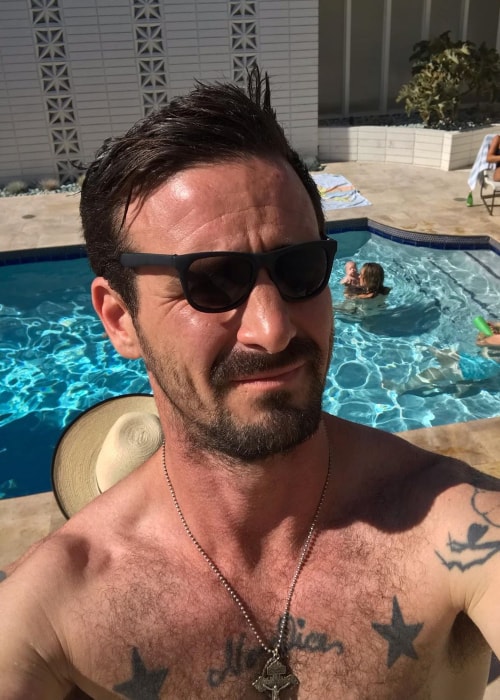 James Ransone as seen in selfie taken in July 2019