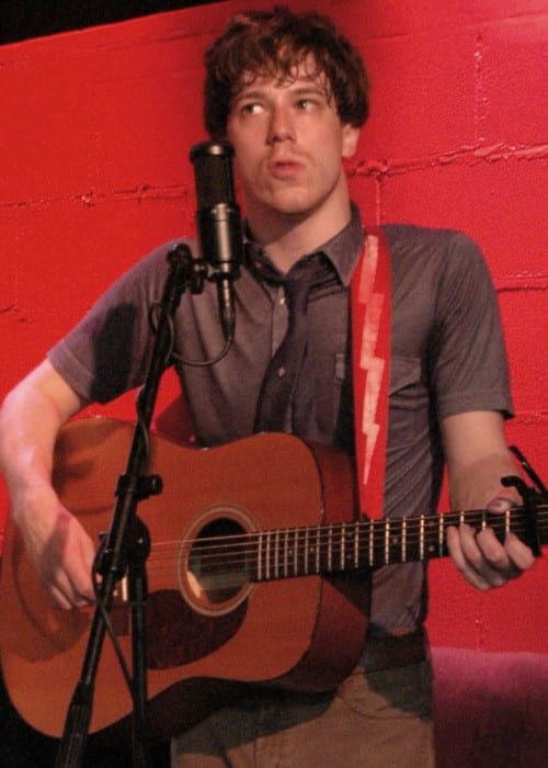 John Gallagher Jr. during a performance at Rockwood Music Hall in September 2007