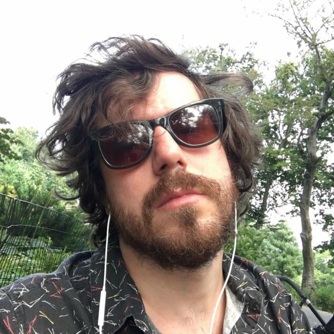 John Gallagher Jr. in an Instagram selfie as seen in August 2019