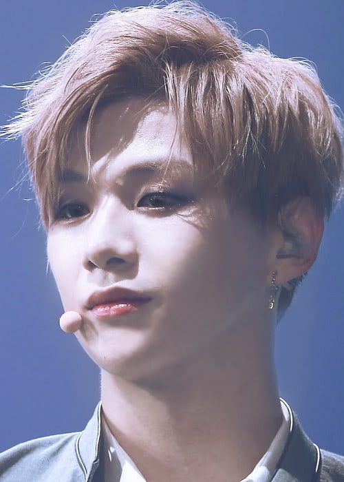 Kang Daniel at the Produce101 Concert in July 2017