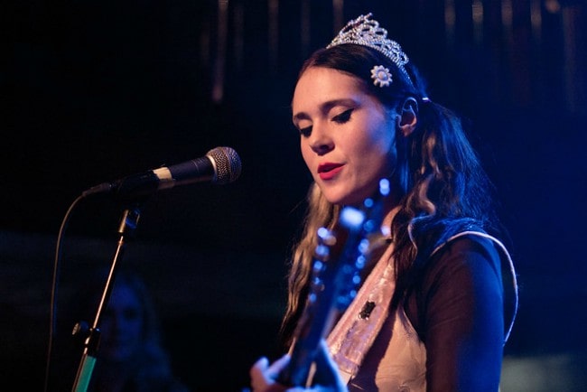 Kate Nash during a performance in November 2012