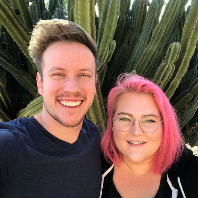 Lauren Mae and Sam Keller as seen in December 2018