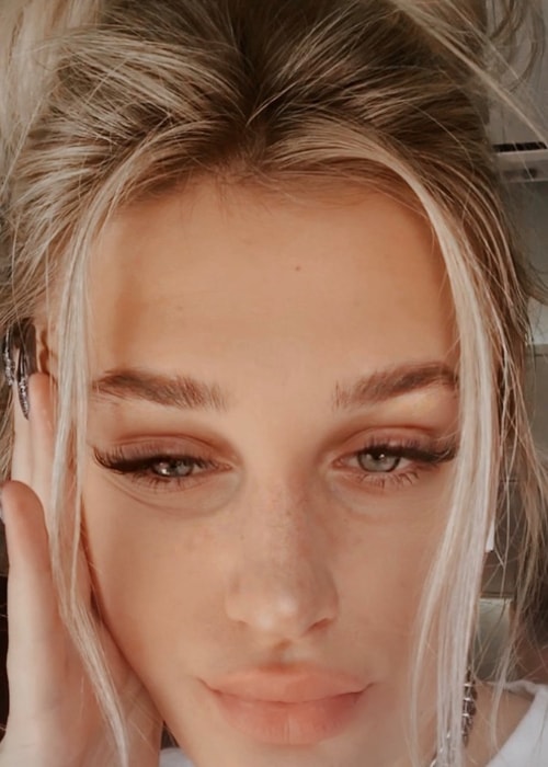 Madi Monroe as seen in a selfie taken in September 2019