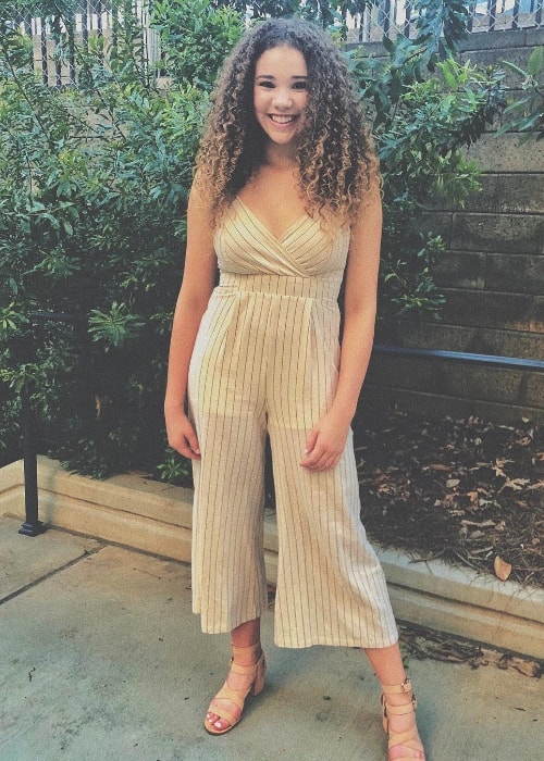 Madison Haschak as seen while posing for the camera in August 2018