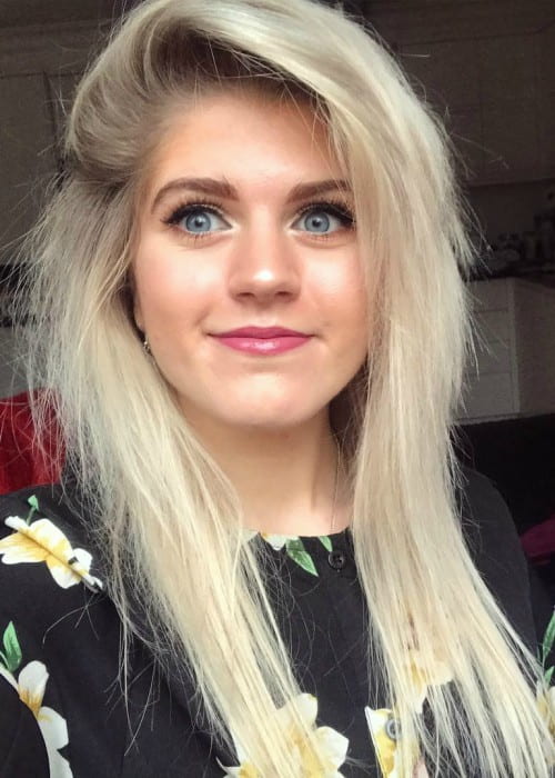 Marina Joyce in a selfie in December 2018