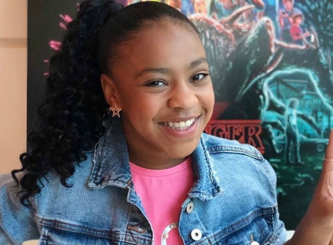 Priah Ferguson in an Instagram post as seen in June 2019