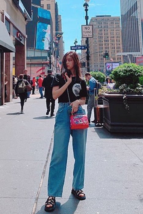 Ryujin as seen while posing for the camera in New York, United States in May 2019