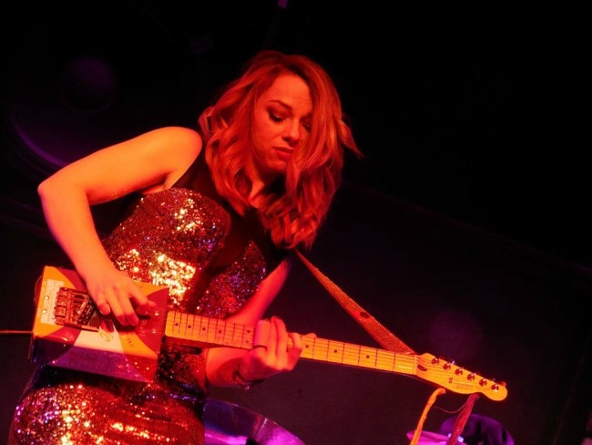 Samantha Fish during a performance in January 2015