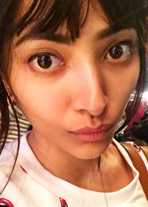 Shweta Basu Prasad as seen in a selfie taken February 2011