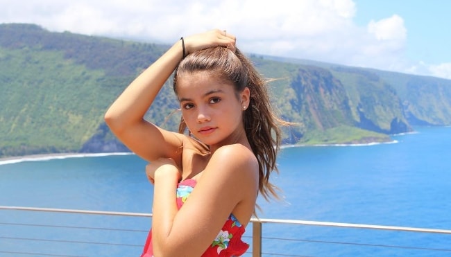 Siena Agudong as seen while posing for a gorgeous picture in September 2018