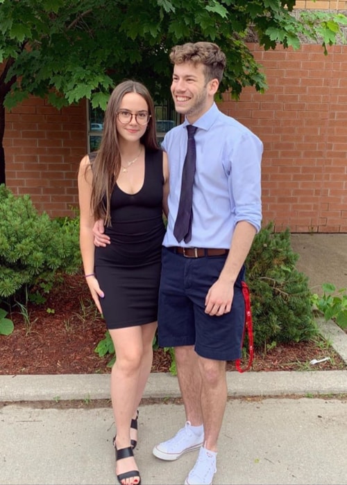 Spencer Barbosa as seen in a picture taken with her beau Dom in June 2019
