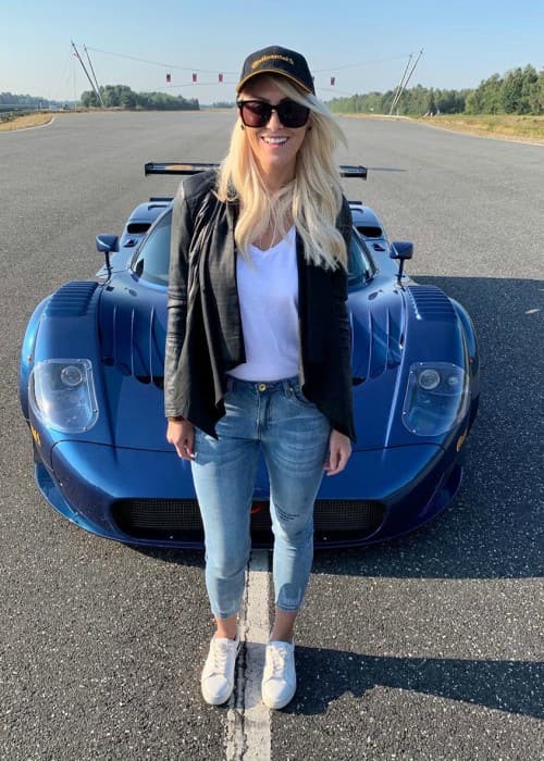 Supercar Blondie in an Instagram post as seen in August 2019