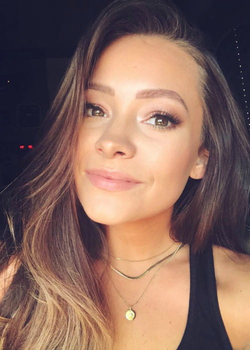 Taylor Dye in an Instagram selfie as seen in July 2018