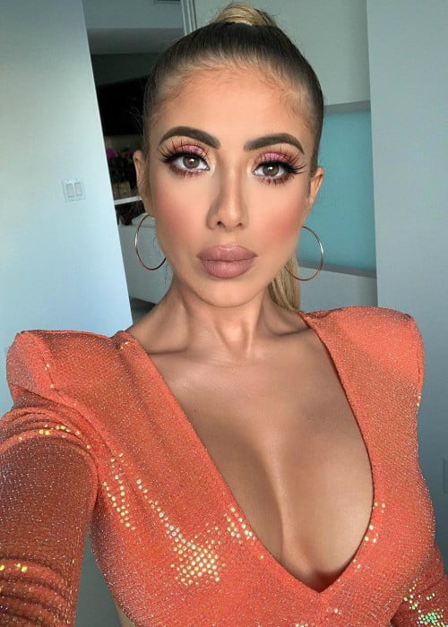 Valeria Orsini in a selfie as seen in July 2019
