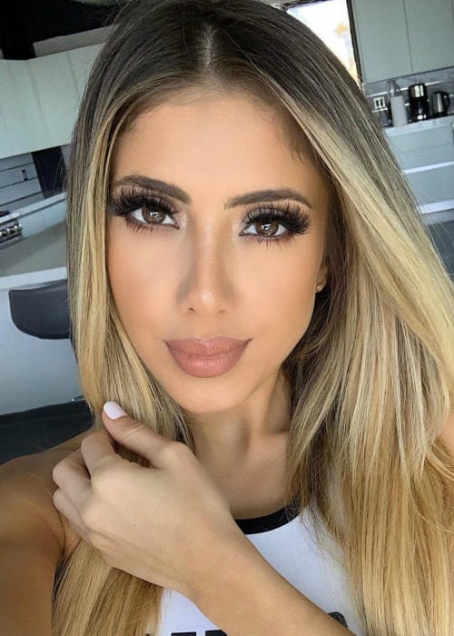 Valeria Orsini in an Instagram selfie as seen in September 2019