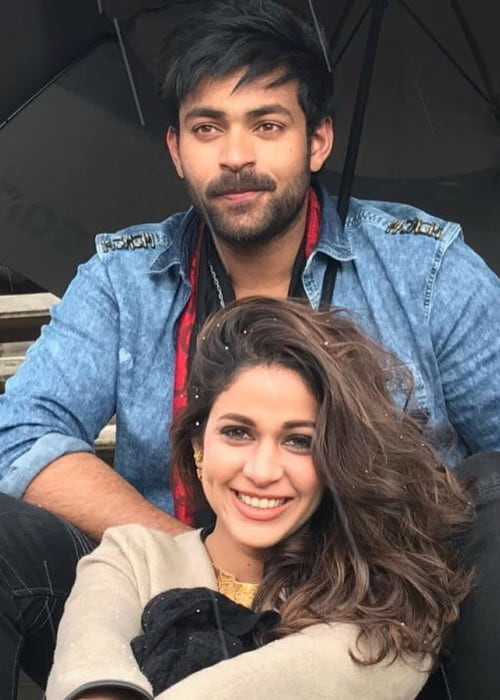 Varun Tej and Lavanya Tripathi as seen in December 2017