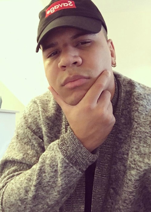 WolfieRaps in a selfie in November 2016