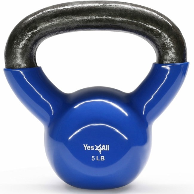 Yes4All Vinyl Coated Kettlebell