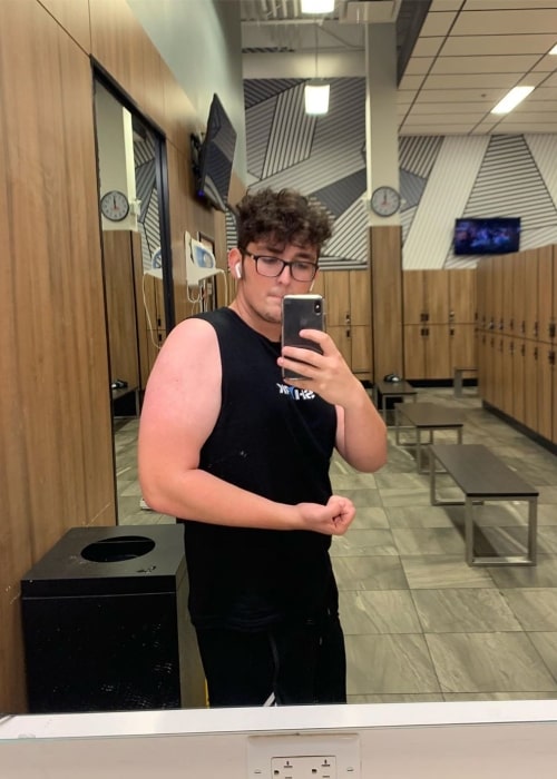 09sharkboy as seen in a selfie taken in September 2019