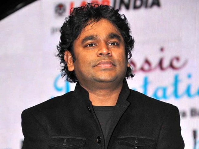 A. R. Rahman at the 57th FF Awards in January 2012