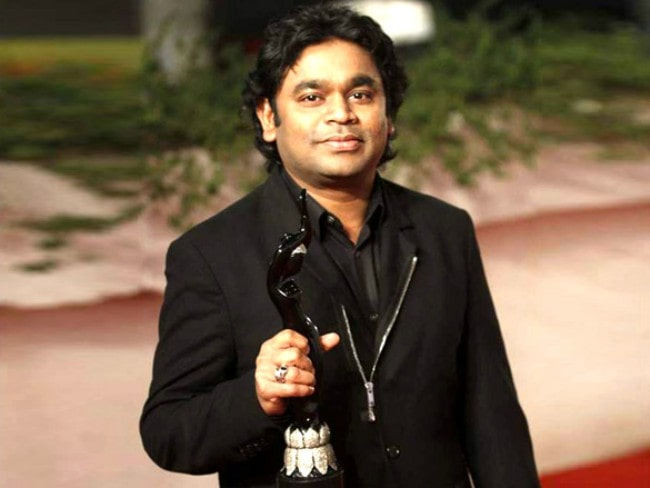 A. R. Rahman during an event in 2012