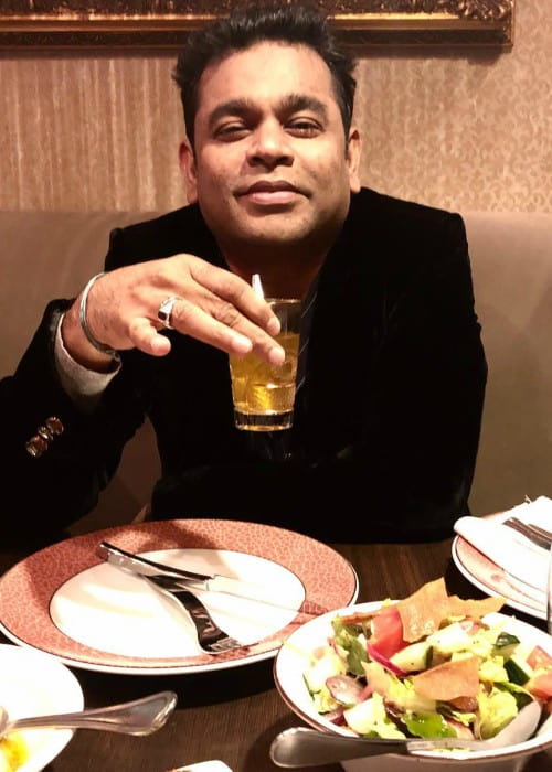 A. R. Rahman in an Instagram post as seen in May 2019
