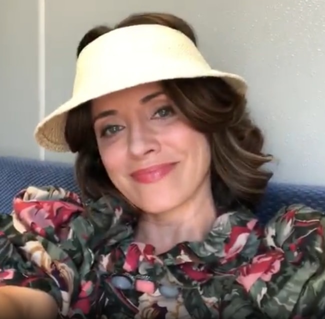 Alanna Ubach as seen in August 2018