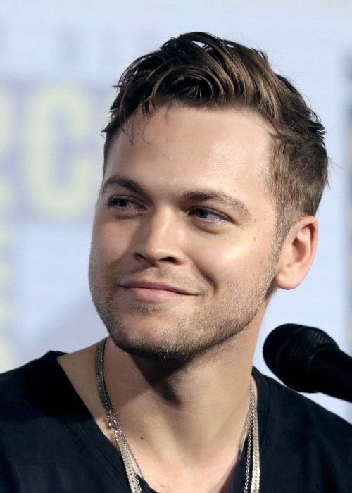 Alexander Calvert as seen in a picture taken at the 2019 San Diego Comic-Con International, for 'Supernatural', at the San Diego Convention Center in San Diego, California, United States in July 2019