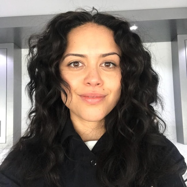 Alyssa Diaz as seen in a post-braids selfie in March 2018