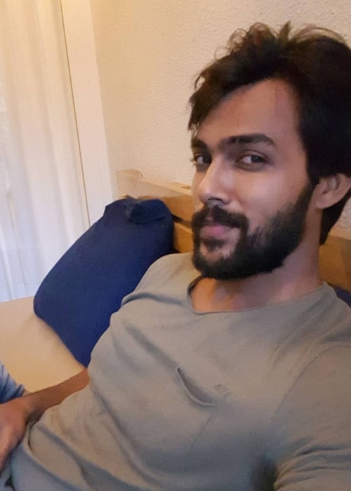 Arav Nafeez as seen in a selfie taken in June 2019