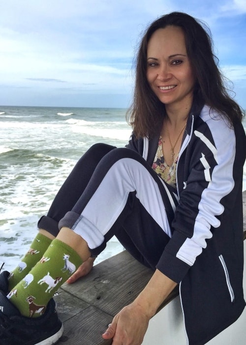 Aurelia Dobre as seen in a picture taken at Daytona Beach, Florida in December 2018
