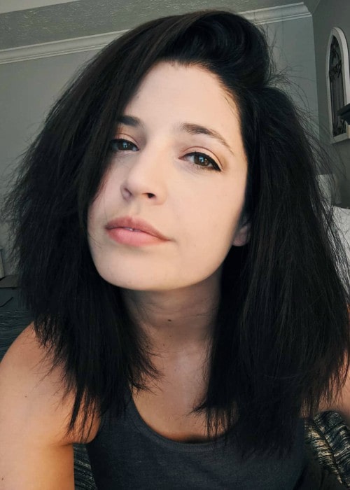 Beth Crowley in an Instagram selfie as seen in August 2019