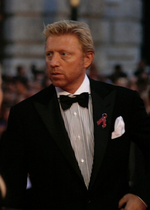 Boris Becker on the red carpet of the Life Ball in 2010