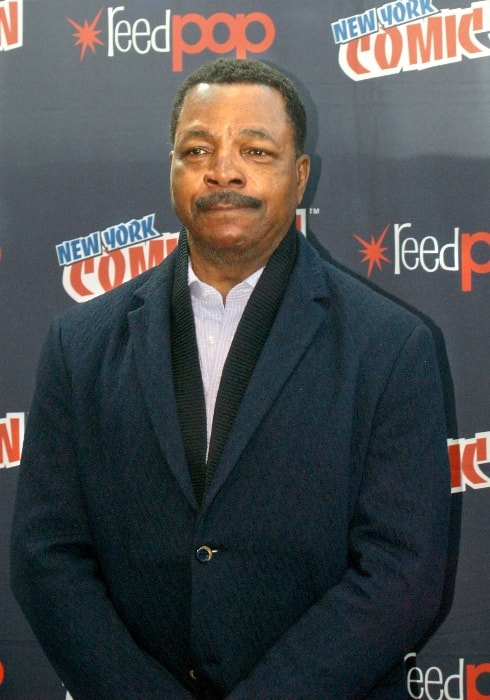 Carl Weathers as seen while posing for the camera during the promotion of the series, 'Explosion Jones', in October 2017