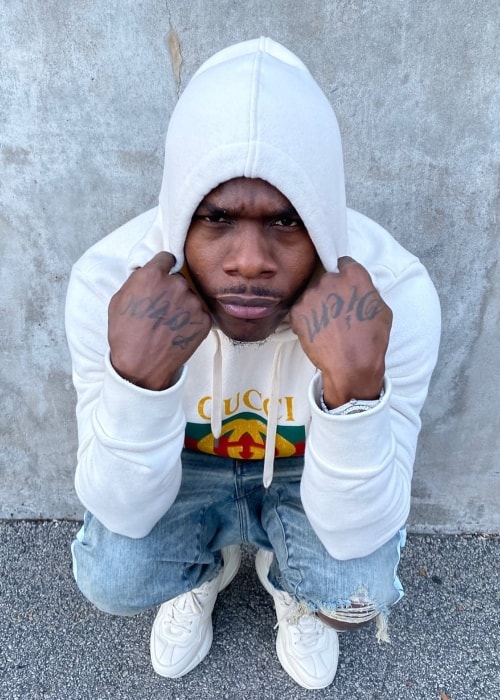 DaBaby as seen while posing for the camera in October 2019