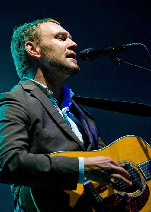 David Gray during a performance at Marymoor Park in 2010