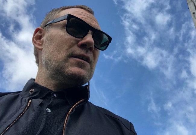 David Gray in a selfie in August 2019