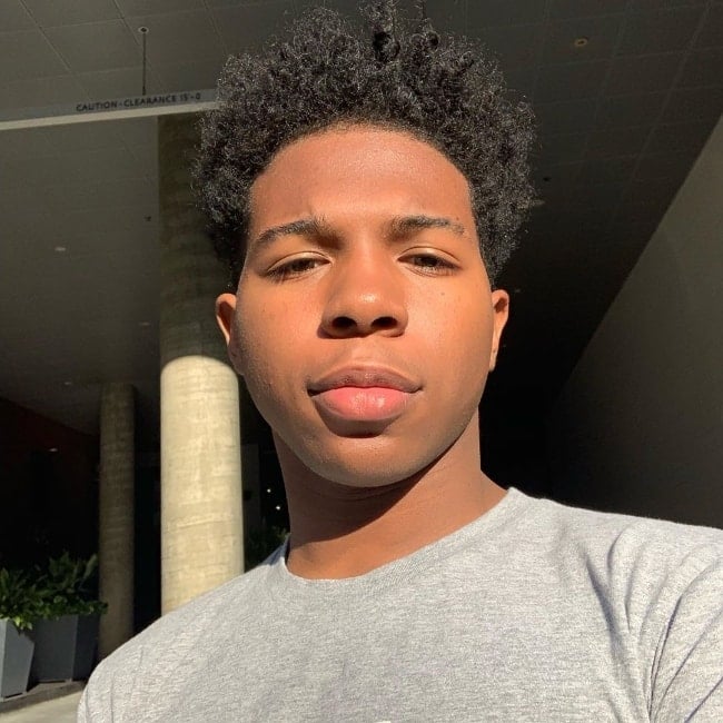 Deshae Frost as seen while taking a selfie in October 2019