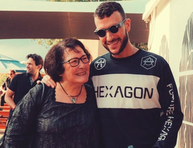 Don Diablo with his mother as seen in September 2019